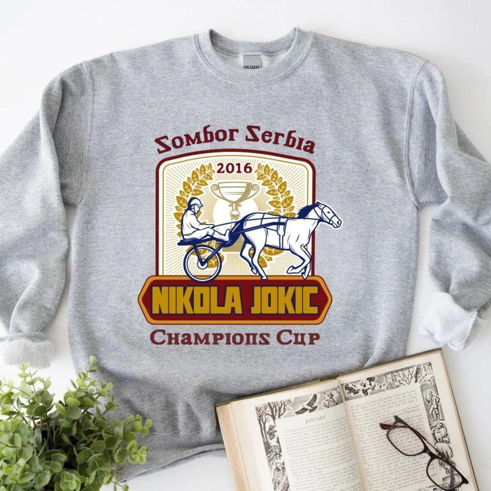 Unique Denver Nuggets Nikola Jokic Crewneck Sweater, Unisex Sweatshirt